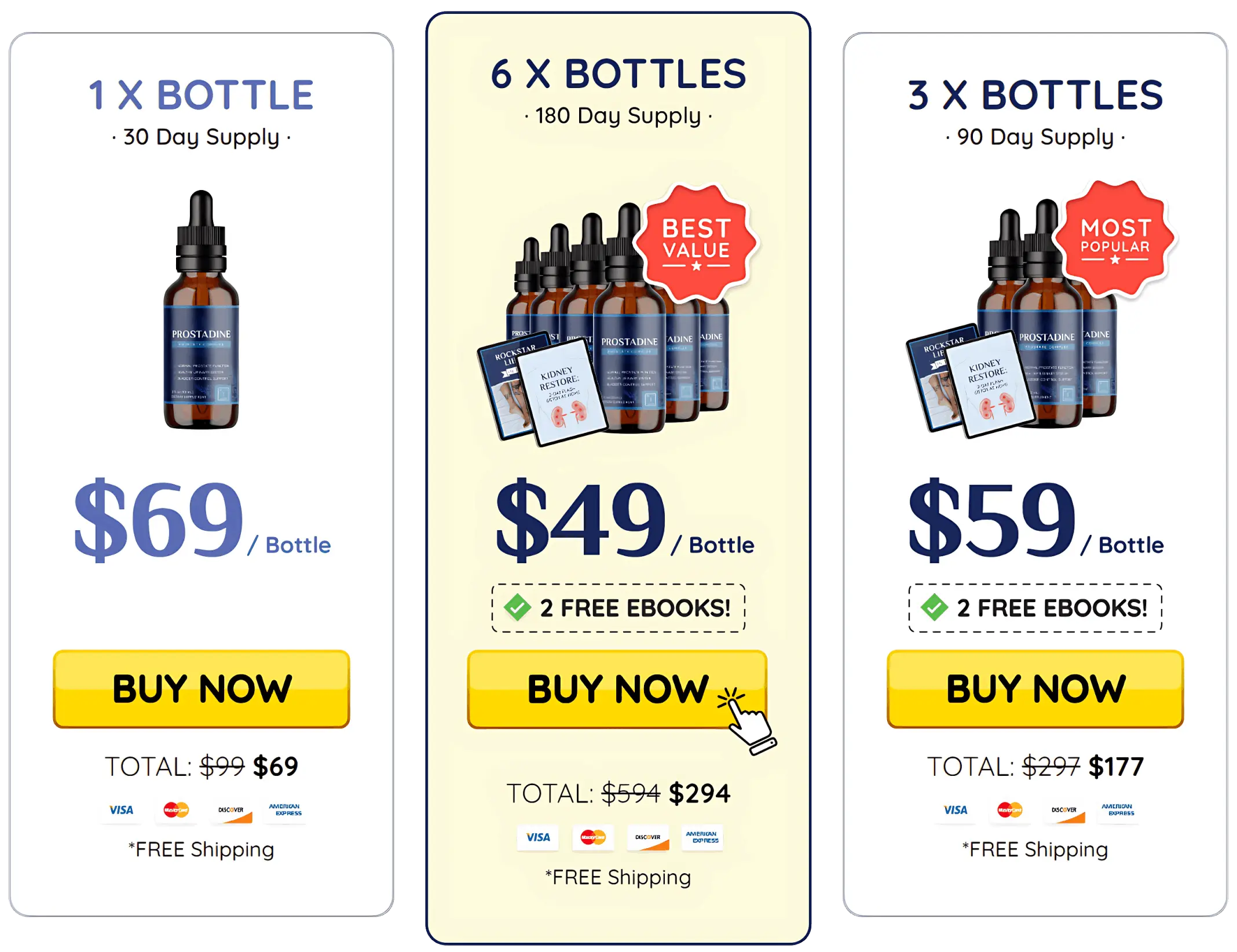 prostadine price
